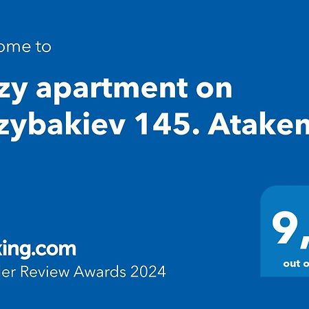 Cozy Apartment On Rozybakiev 145. Atakent Almaty Exterior foto
